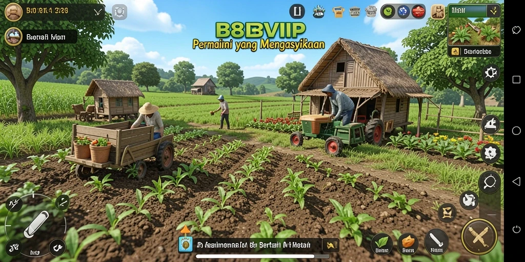 Tampilan gameplay B8VIP yang menawan dan mengasyikkan.