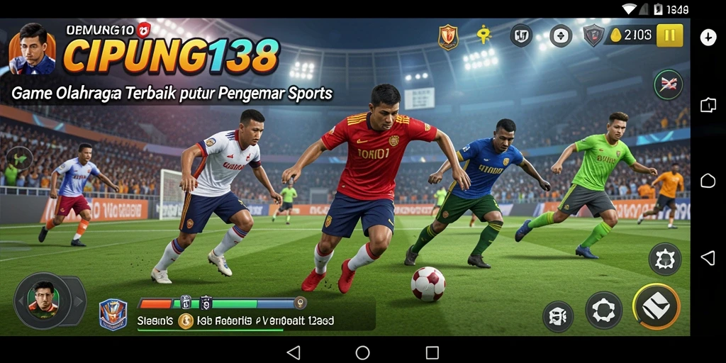 Tampilan gameplay menarik dari CIPUNG138 yang penuh aksi olahraga.