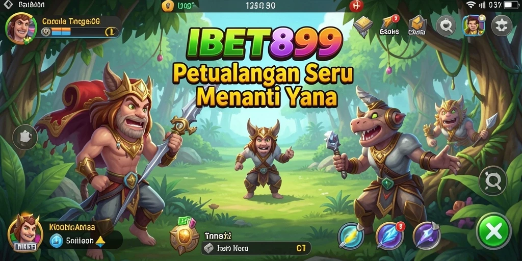 Tampilan gameplay menakjubkan dari IBET899, menjelajahi dunia petualangan yang luas.
