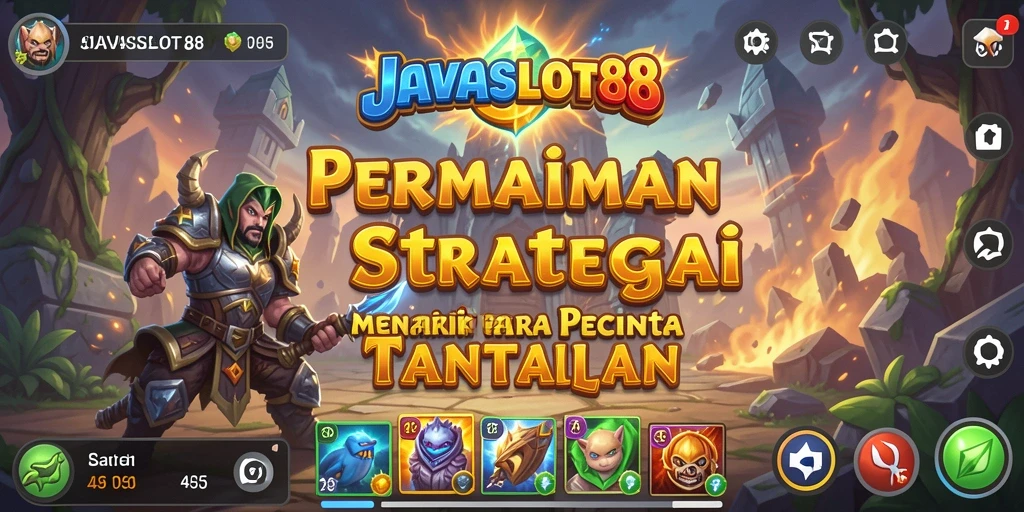Screenshot JAVASLOT88 menampilkan gameplay penuh strategi dan tantangan.