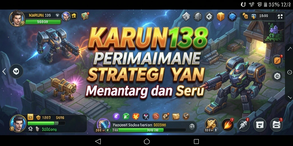 Tampilan gameplay KARUN138 yang penuh strategi dan taktik.